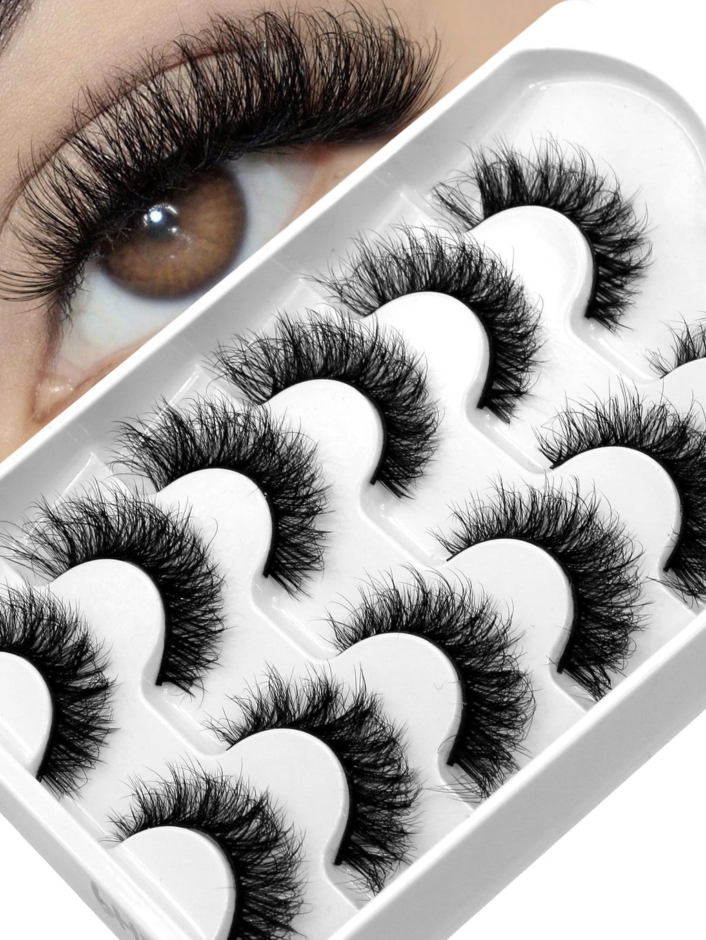 5D Fluffy Cat Eye Lashes™