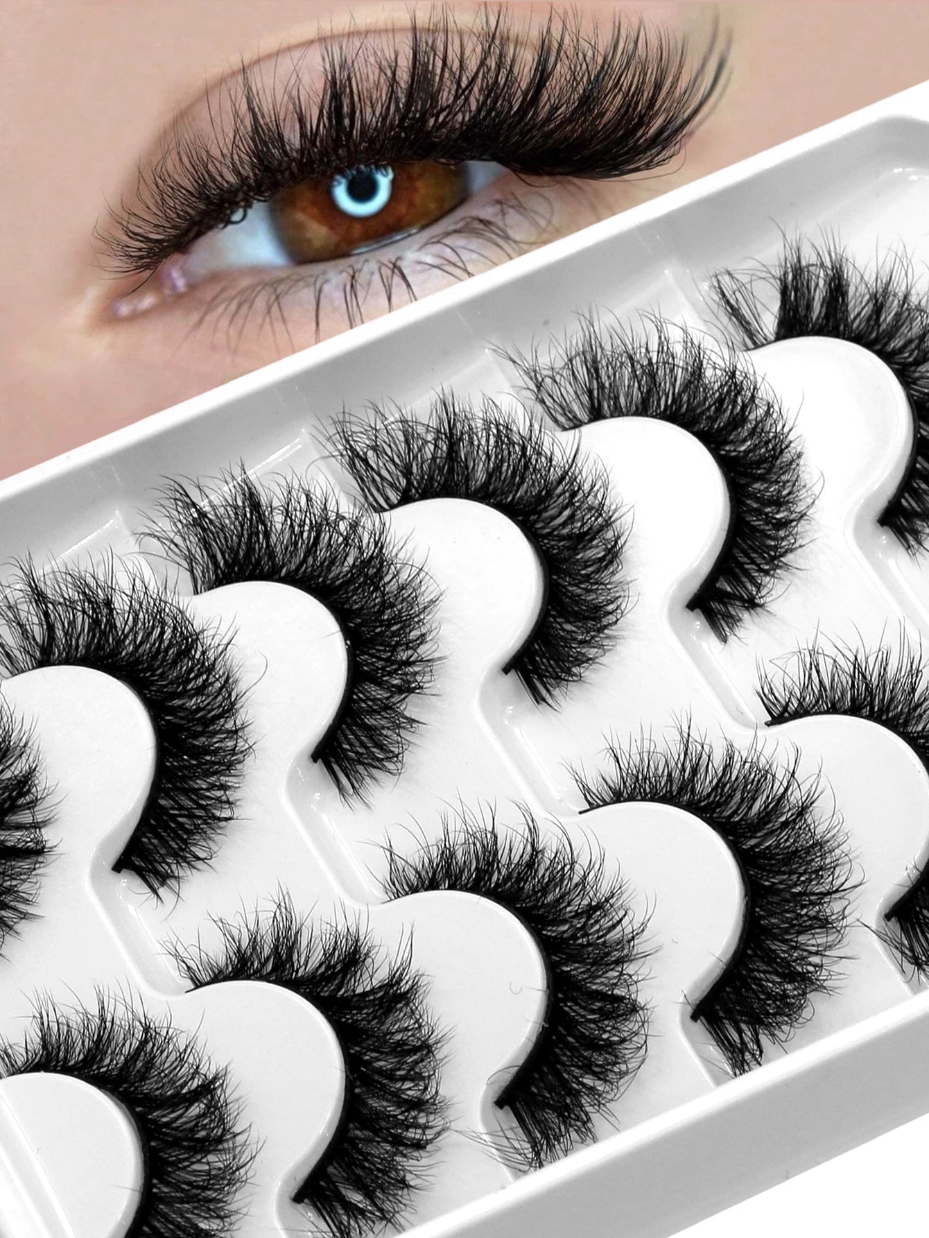 5D Fluffy Cat Eye Lashes™